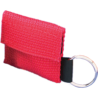 CPR Faceshields In Pouch with Key Ring, Single Use Faceshield, Class 2 - Safecross 17765