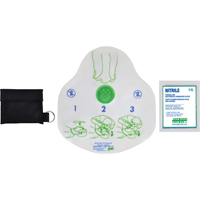 CPR Faceshield Kits, Single Use Faceshield, Class 2 - Safecross 17763