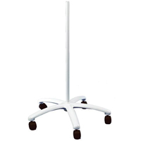 Magnification Lamp Mobile Floor Stand With Casters - Luxo 50036WT