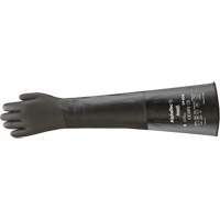 Gants r&eacute;sistants aux produits chimiques AlphaTec 19-026, Taille 8, 26" lo, N&eacute;opr&egrave;ne, Doublure en Coton - Ansell 1902611080
