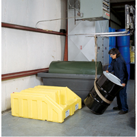 Poly-Racker pour syst&egrave;me Poly-Rack, 49" lo x 53" la x 23" ha, 102 gal. US Capacit&eacute; - Enpac 6000-YE