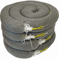 Barrage absorbant de premi&egrave;re qualit&eacute;, Universel, 10' lo x 5" la, Absorption 35 gal., 4 /pqt - Produits de sécurité Zenith 