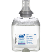 D&eacute;sinfectant pour les mains avanc&eacute; en mousse hydratante TFX, 1200 ml, Cartouche de recharge, 70 % alcool - Purell 5395-02-CAN00