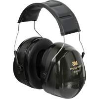 Peltor Optime 101 Series Earmuffs, Headband, 25 NRR dB - 3M H7A