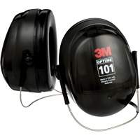 Serres-t&ecirc;tes de s&eacute;rie Peltor Optime 101, Cordon cervical, 26 NRR dB - 3M H7B