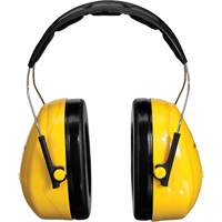 Peltor Optime 98 Series Earmuffs, Headband, 24 NRR dB - 3M H9A