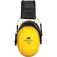 Peltor Optime 98 Series Earmuffs, Headband, 24 NRR dB - 3M H9A