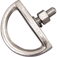 Miller&reg; D-Bolt Permanent Anchorage Connectors, Bolt-On/D-Ring, Permanent Use - PIP Global Safety 415/