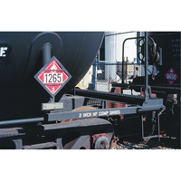 Flammable Liquids TDG Placard, Adhesive Vinyl - Incom Top Tape & Label TT300PS