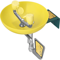 Eye/Face Wash Station, Wall-Mount Installation, Plastic Bowl - Speakman SE-495