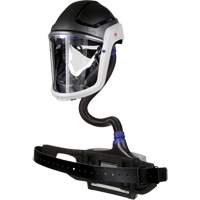 Versaflo Powered Air Purifying Respirator TR-600 Heavy Industrial Kit, Hard Hat & Faceshield, Lithium-Ion Battery - 3M TR-600-HIK