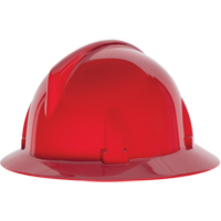 TopGard&reg; Full Brim Hardhat, Meets CSA Type 1, Ratchet Suspension, Non-Vented - MSA 475392