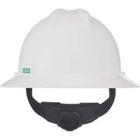 V-Gard&reg; Full Brim Hardhat, Meets CSA Type 1, Ratchet Suspension, Non-Vented - MSA 475369
