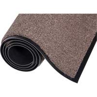 Superluxe Entrance Mat, Wiper, 4' x 10' x 1/2", Pebble Brown - Mat Tech 207M41021