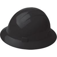 ERB Casque de s&eacute;curit&eacute; type 2 Liberty &agrave; bordure compl&egrave;te, R&eacute;pond aux normes CSA type 2, Suspension Rochet, Non ventil&eacute; - Delta Plus 14LFRC69776-BLK