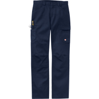 Performance Shop Pants, Canvas/Cotton/Polyester, Navy Blue, Size 46, 37 Inseam - Red Kap PT2ANV-46-37U