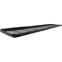 Berme pour r&eacute;servoir de fracturation, Capacit&eacute; 3740 gal. US, 50' la x 10' lo x 12" h, Support en L - Black Diamond BD-10501-FT
