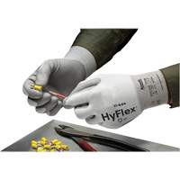 Gants HyFlex 11-644 , 9/Grand, Calibre 13, Rev&ecirc;tement Polyur&eacute;thane, ASTM ANSI niveau A2/EN 388 niveau B - Ansell 11644090