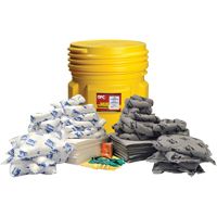 Trousses contre les d&eacute;versements pour usage mixte, Universel, Baril, Absorbance de 75 gal. US - SPC SKMA-95