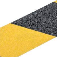Premium Anti-Skid Tape, 2" x 60', Black & Yellow - Zenith Safety Products 