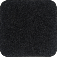 Ruban antid&eacute;rapant de premi&egrave;re qualit&eacute;, 5,5" x 5-1/2", Noir - Produits de sécurité Zenith 