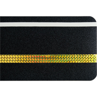 Ruban antid&eacute;rapant de premi&egrave;re qualit&eacute;, 6" x 24", Noir - Produits de sécurité Zenith 