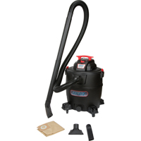 Industrial Vacuum, Wet-Dry, 6 HP, 16 US Gal. (60.6 Litres) - Aurora Tools 