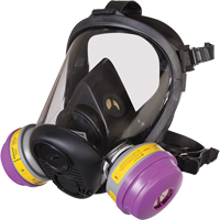 North&reg; RU6500 Series Full Facepiece Respirator, Silicone, Large - PIP Global Safety RU65001L