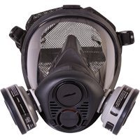 North&reg; RU6500 Series Full Facepiece Respirator, Silicone, Large - PIP Global Safety RU65002L