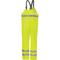 Pantalon &agrave; bavette imperm&eacute;able Narvik, Polyester, 3T-Grand, Jaune lime haute visibilit&eacute; - Helly Hansen 70570-360-3XL