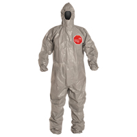 Tychem&reg; 6000 Coveralls, X-Large, Grey - Dupont Personal Protection TF145T-XL