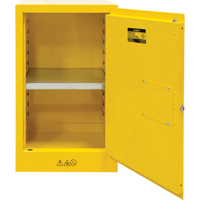 Armoire pour produits inflammables, 12 gal., 1 Porte(s), 23" La x 35" h x 18" p - Produits de sécurité Zenith 