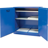 Armoire pour liquides corrosifs, 30 gal., 43" x 44" x 18" - Produits de sécurité Zenith 