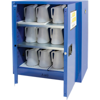 Armoire pour liquides corrosifs, 30 gal., 43" x 44" x 18" - Produits de sécurité Zenith 
