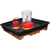 Ultra-Utility Trays&reg;, 40" L x 48" W x 3.5" H, 30 US gal. Spill Capacity - Ultratech 01036