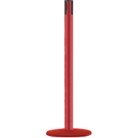 Marine Receiver Posts, 38" High, Red - Tensator MARINE POST-21-RCV