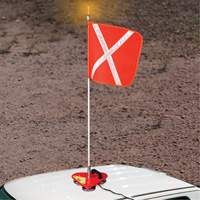 Support porte-drapeau Safety Whip, Fixation Aimant - Driver Industrial Safety 519.33LHR