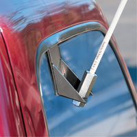Safety Whip&reg; Light-Duty Whips, Window Mount, 5' High, Orange - Driver Industrial Safety LWW05-M