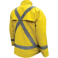 Miner 49er Mining Jacket, Neoprene, 3X-Large, Lime-Green - Viking 5200J-XXXL