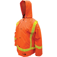 V&ecirc;tements imperm&eacute;ables en PVC ignifuges Open Road , T-Grand, Orange - Viking 2110FR-XL