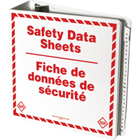 Reliures pour fiches de donn&eacute;es de s&eacute;curit&eacute; - Incom Top Tape & Label GHS1082