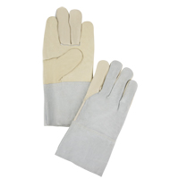 Standard-Duty Work Gloves, X-Large, Grain Cowhide Palm - Zenith Safety Products 