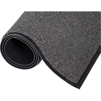 Proluxe Mat, Wiper, 2' x 3' x 5/16", Charcoal - Mat Tech 6M354SM
