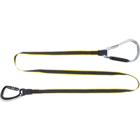 Longe de service lourd &agrave; garde-fou pour outil, Longueur fixe, Mousqueton double - 3M DBI Sala Protection Contre Les Chutes 1500052