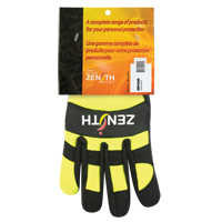 Gants de m&eacute;canicien ZM500 haute visibilit&eacute; r&eacute;sistants aux coupures, Paume PEHP, Taille Moyen - Produits de sécurité Zenith 