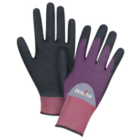 ZX-2 Premium Coated Gloves, 10/X-Large, Nitrile/Foam Nitrile Coating, 18 Gauge, Nylon Shell - Zenith Safety Products 