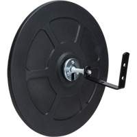 Convex Mirror with Bracket, Indoor/Outdoor, 12" Diameter - Zenith Safety Products 