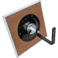 Flat Mirror, 18" H x 30" W, Framed - Zenith Safety Products 