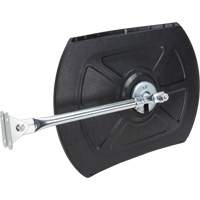 Roundtangular Convex Mirror with Telescopic Arm, 12" H x 18" W, Indoor/Outdoor - Zenith Safety Products 
