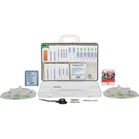 Specialty First Aid Kit, Class 1 Medical Device, Plastic Box - Safecross 1224